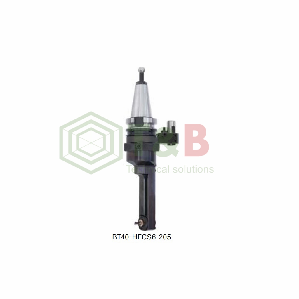 Bầu Kẹp Chuyển Góc Mũi Khoan, Mũi Taro MST-Corp Model HFCS6 ảnh 1