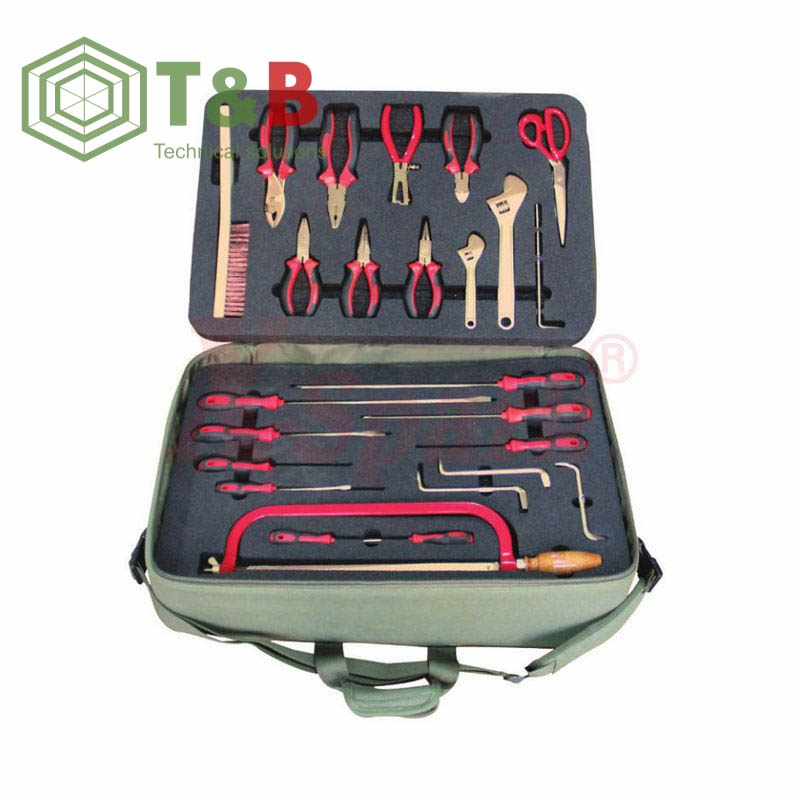 Bộ dụng cụ 100 chi tiết chống tia lửa điện, cháy nổ X-Spark Model No.AA03-100 Non Sparking Tool Set 100pcs ảnh 1