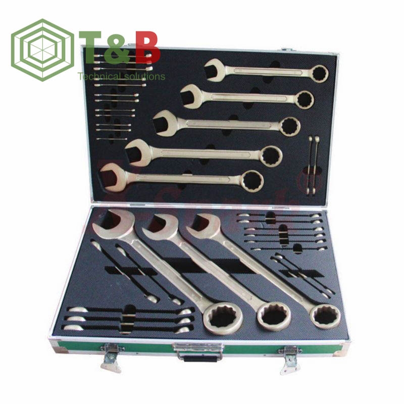 Bộ dụng cụ 35 chi tiết chống tia lửa điện, cháy nổ X-Spark Model No.AA15-35 Non Sparking Tool Set 35pcs ảnh 1