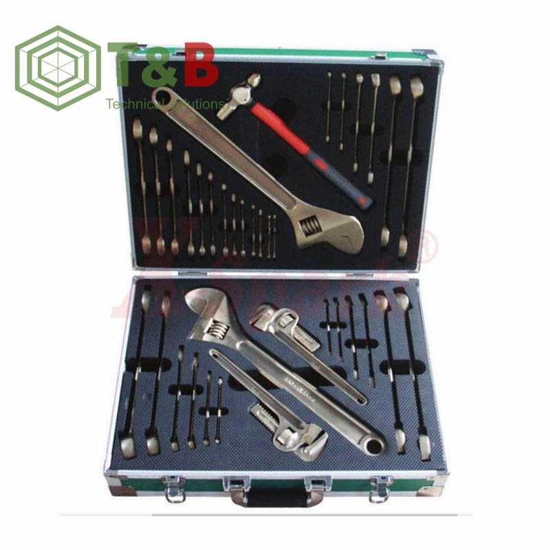 Bộ dụng cụ 36 chi tiết chống tia lửa điện, cháy nổ X-Spark Model No.AA16-36 Non Sparking Tool Set 36pcs ảnh 1
