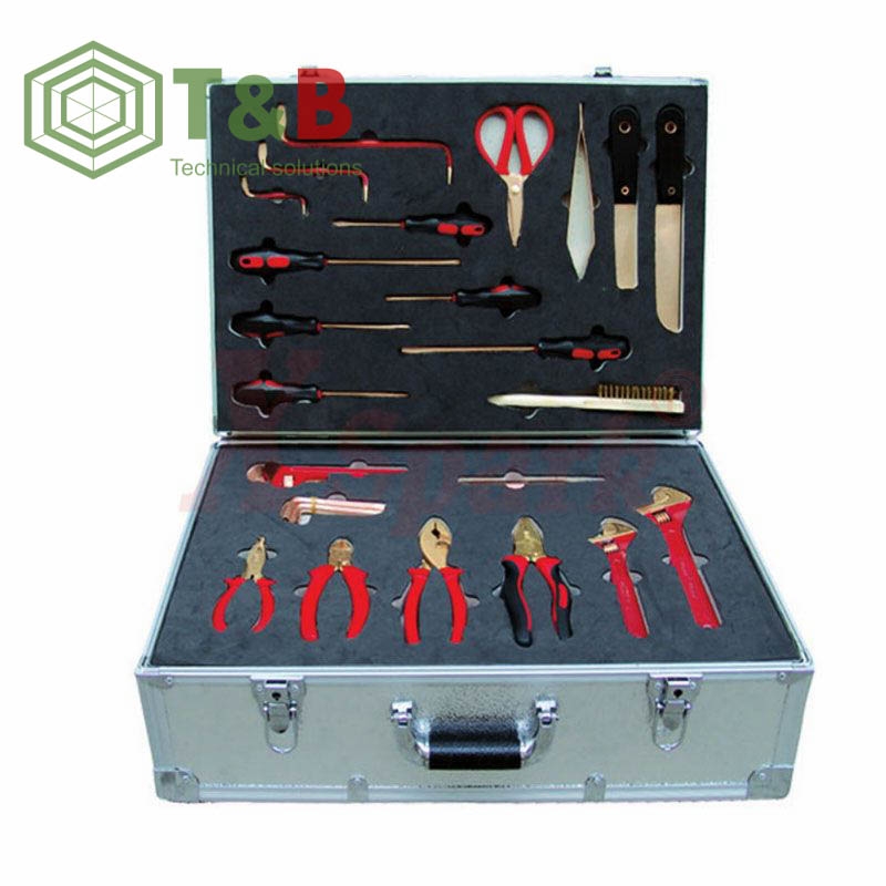 Bộ Dụng Cụ 40 chi tiết chống tia lửa điện, cháy nổ X-Spark Model No.M-40 Tool Set 40pcs ảnh 1