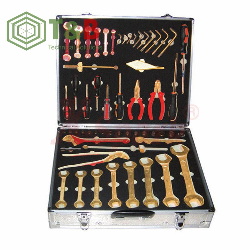 Bộ Dụng Cụ 56 chi tiết chống tia lửa điện, cháy nổ X-Spark Model No.N-56 Tool Set 56pcs ảnh 1