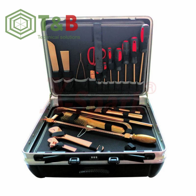 Bộ dụng cụ 85 chi tiết chống tia lửa điện, cháy nổ X-Spark Model No.Z-85 Tool Set 85pcs ảnh 1