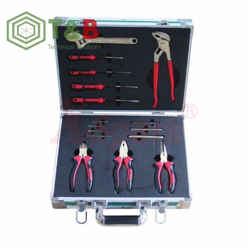 Bộ dụng cụ kìm, cờ lê 16 chi tiết chống tia lửa điện, cháy nổ X-Spark Model No.AA12-16 Non Sparking Tool Set 16pcs ảnh 1