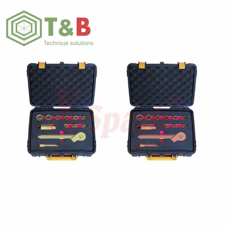 Bộ Khẩu Cần Siết Lực 3/8 inch Gồm 13 chi tiết chống tia lửa điện, cháy nổ X-Spark Model 101C (Non Sparking 3/8