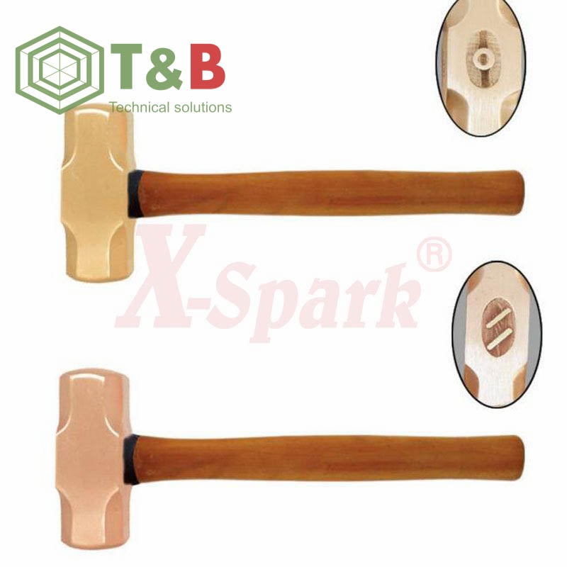 Búa chống tia lửa điện, cháy nổ X-Spark Model 191B Non Sparking Sledge Hammer ảnh 1