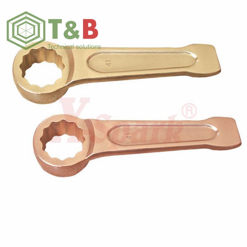 Cờ Lê Đóng chống tia lửa điện, cháy nổ X-Spark Model 163 (Non Sparking Striking Convex Box Wrench) ảnh 1