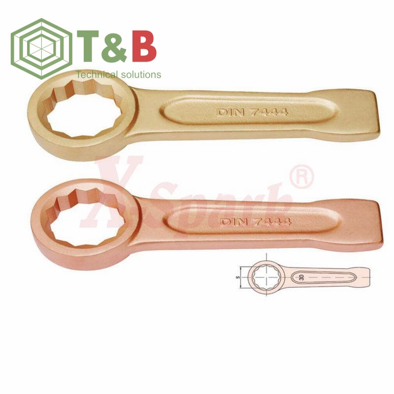 Cờ Lê Đóng hệ inch chống tia lửa điện, cháy nổ X-Spark Model 161 (Non Sparking Striking Box Wrench) ảnh 1