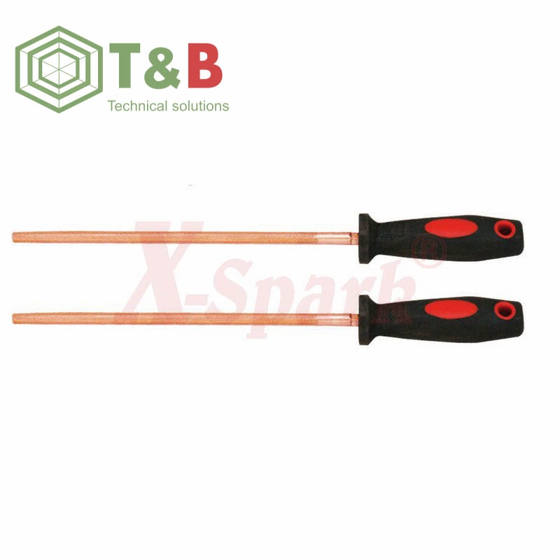 Dũa tròn chống tia lửa điện, cháy nổ X-Spark Model 219 Non Sparking Round File ảnh 1