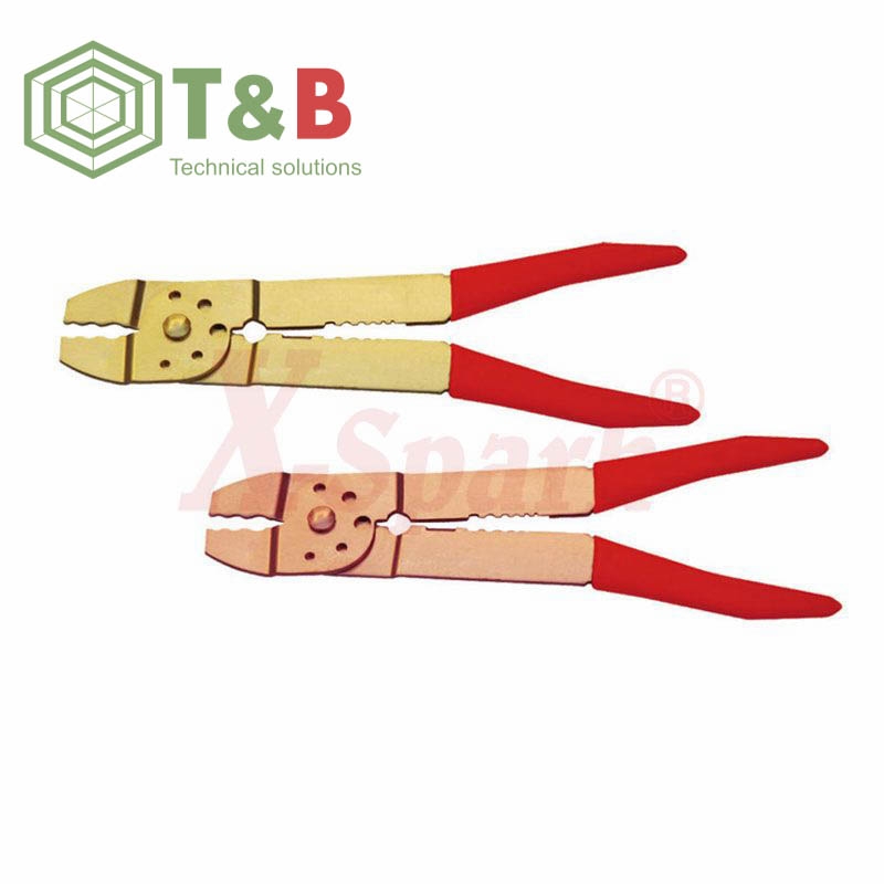 Kìm bấm cos chống tia lửa điện, cháy nổ X-Spark Model 257B Non Sparking Insulated Cable Connectors Crimping Tool ảnh 1