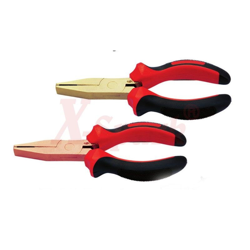 Kìm bằng chống tia lửa điện, cháy nổ X-Spark Model 250 Non Sparking Flat Nose Pliers ảnh 1