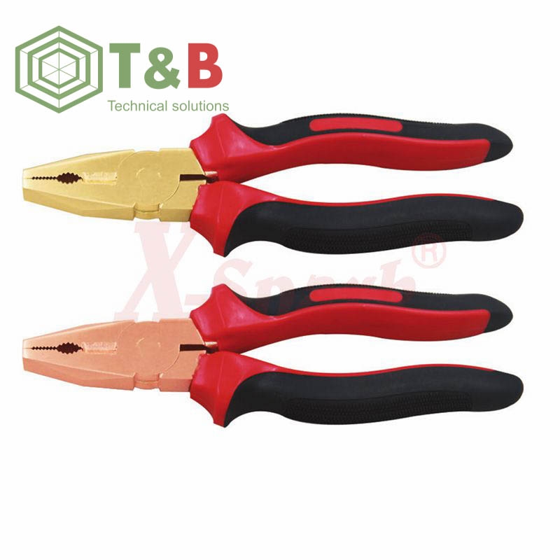 Kìm Bằng (Kìm Điện) chống tia lửa điện, cháy nổ X-Spark Model 246 Non Sparking Pliers, Lineman ảnh 1