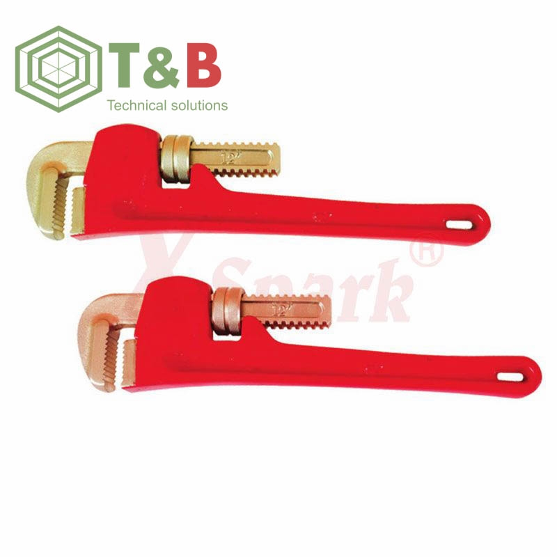 Kìm Nước (Mỏ lết răng) chống tia lửa điện, cháy nổ X-Spark Model 131A (Non Sparking Pipe Wrench American Type) ảnh 1