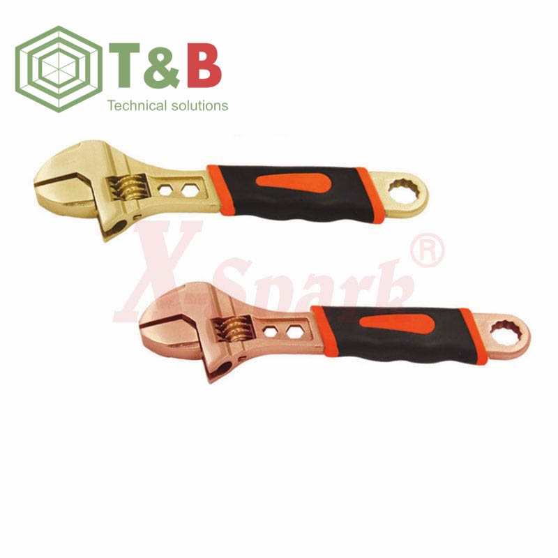 Mỏ Lết chống tia lửa điện, cháy nổ X-Spark Model 125D (Non Sparking Adjustable Wrench) ảnh 1