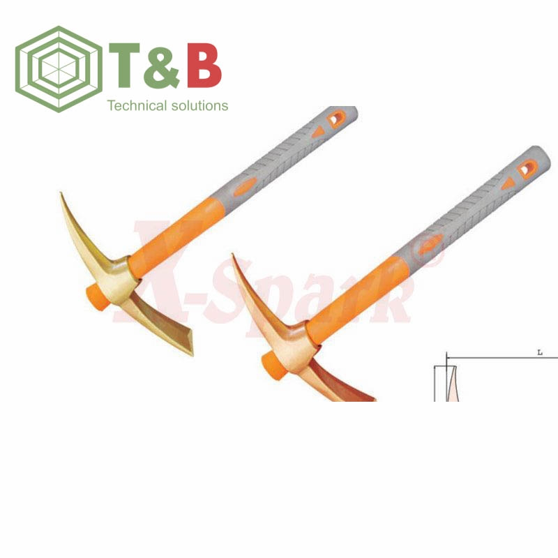 Rìu cán cao su chống tia lửa điện, cháy nổ X-Spark Model 194A Non Sparking Pick Railroad ảnh 1