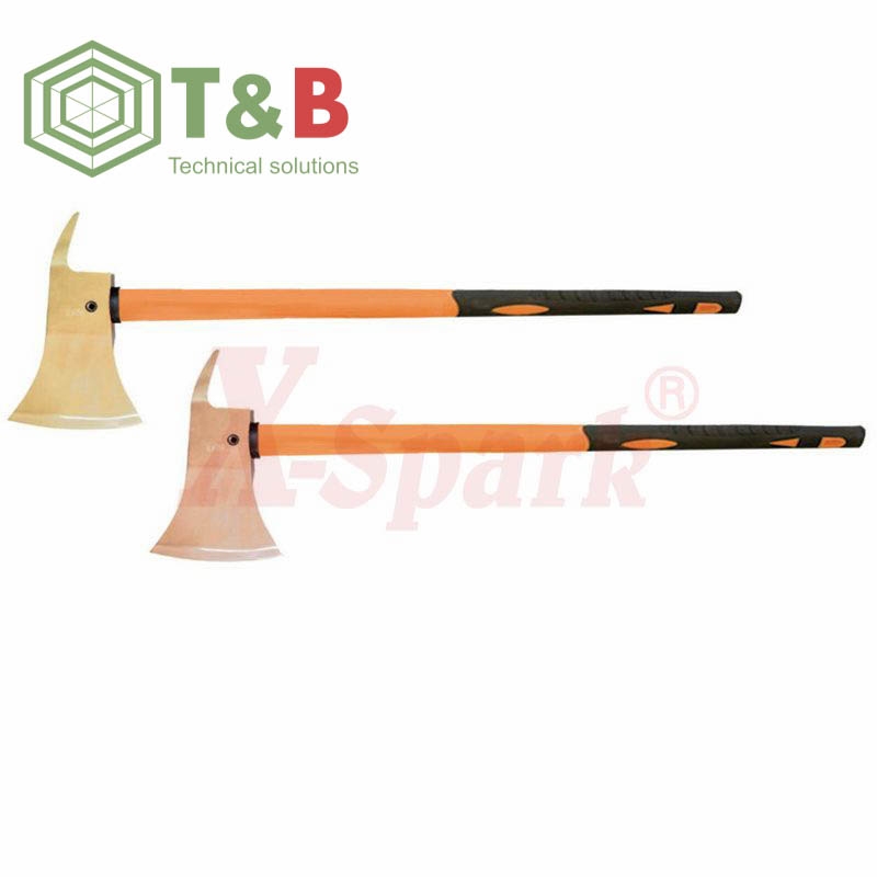 Rìu cán cao su chống tia lửa điện, cháy nổ X-Spark Model 196A Non Sparking Pick Head Axe ảnh 1