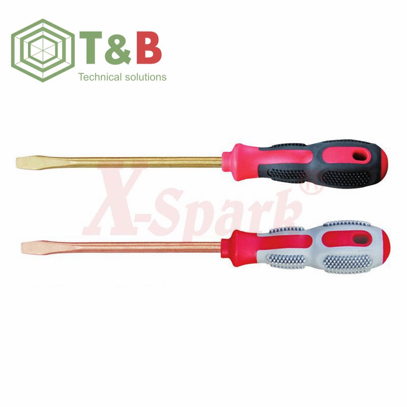 Tô vít 2 cạnh chống tia lửa điện, cháy nổ X-Spark Model 260 Non Sparking Slotted Screwdriver ảnh 1