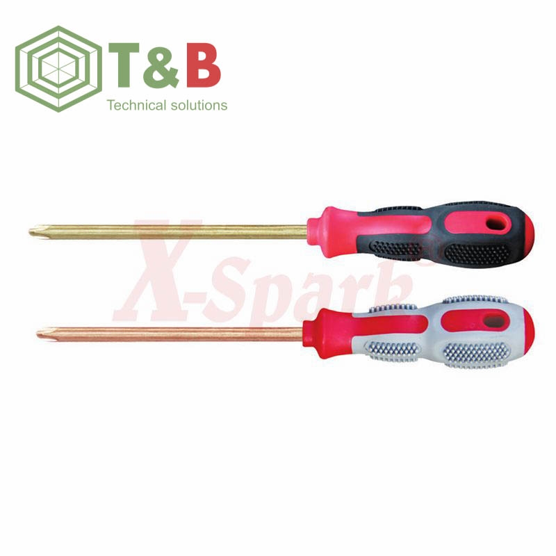 Tô vít 4 cạnh chống tia lửa điện, cháy nổ X-Spark Model 261 Non Sparking Phillips Screwdriver ảnh 1